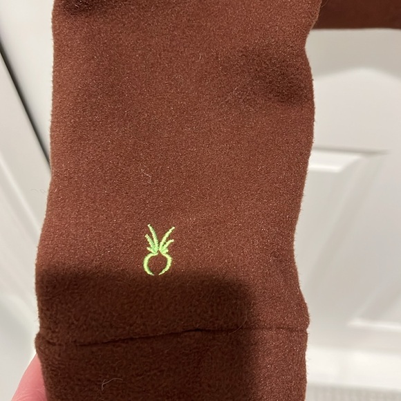 Dudley Stephen's fleece, brown, Sz small - Picture 3 of 4